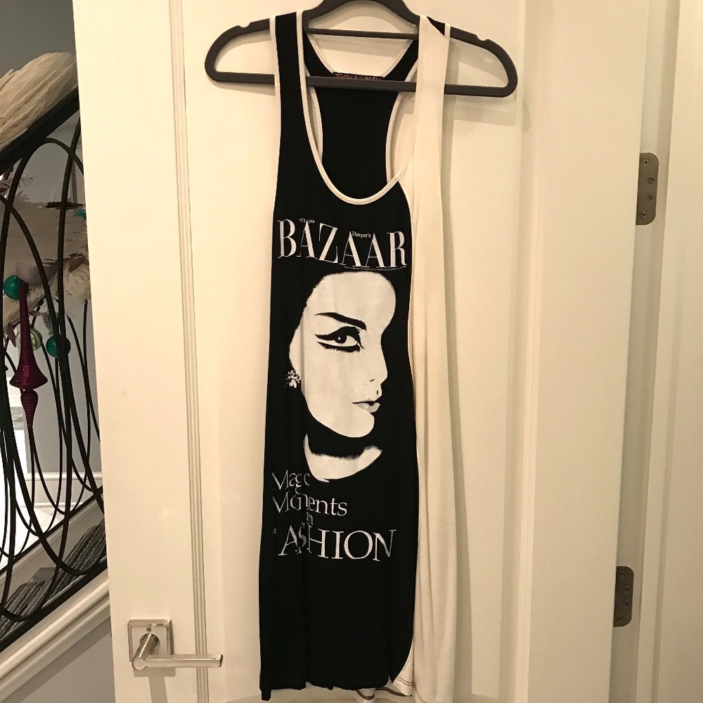 Trash & Luxury vintage magazine advertising dress